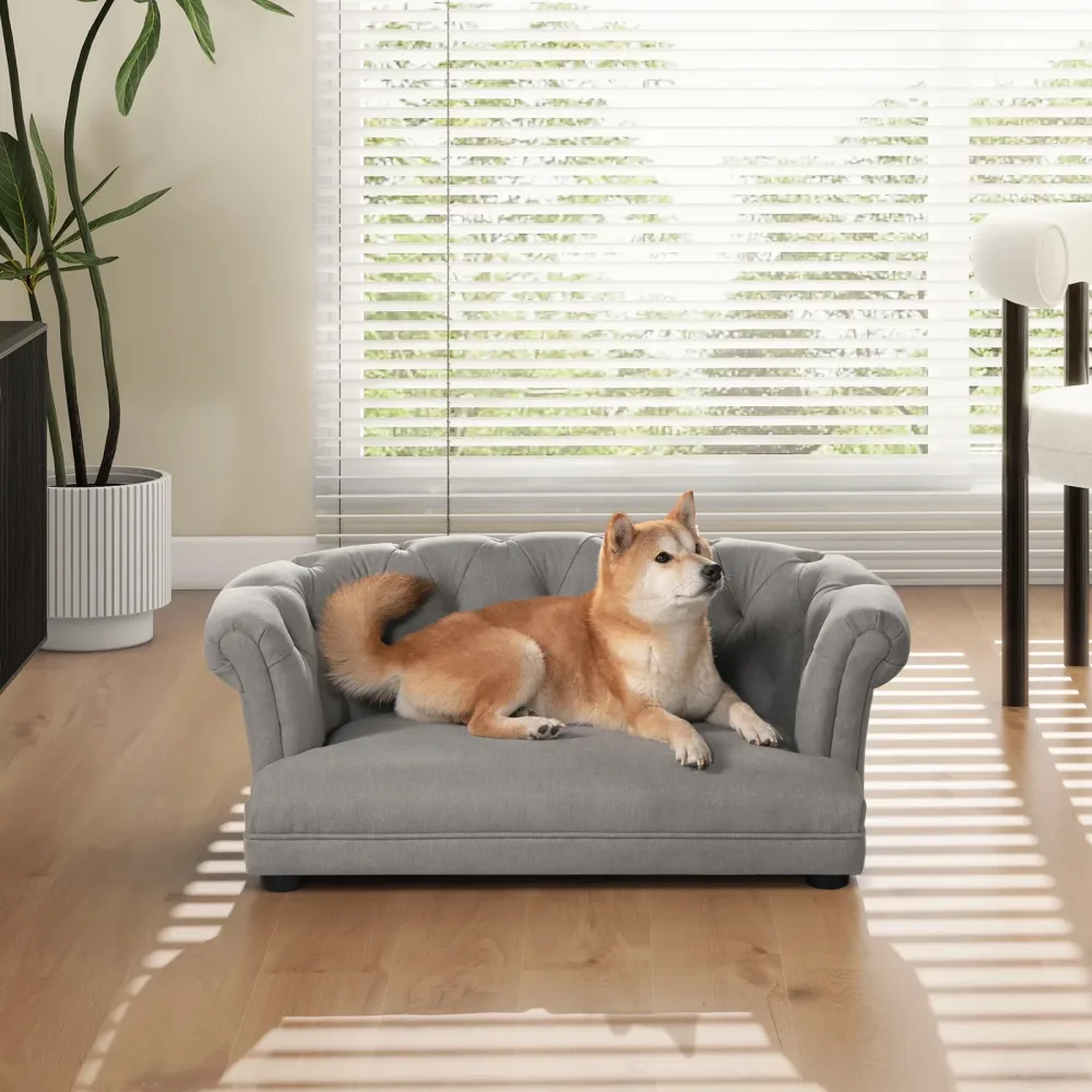 Sofa Bed 36.5" gray