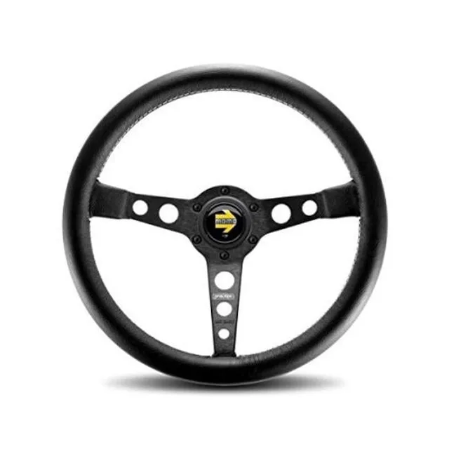 Steering Wheel 350 mm black white