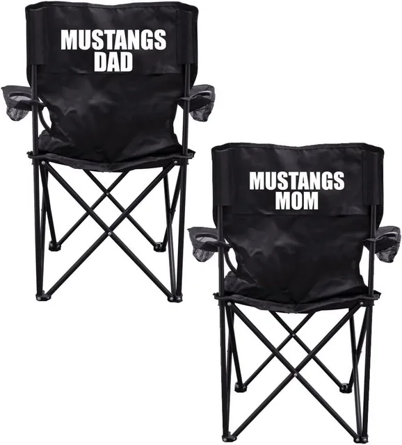 Camping Chair folding black 300 pounds