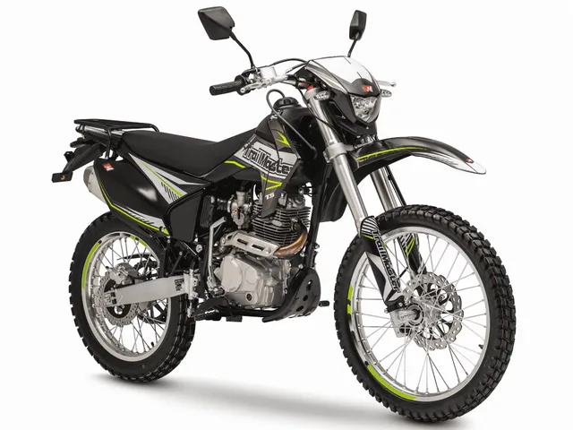 Dirt Bike 35 inch 21 inch green