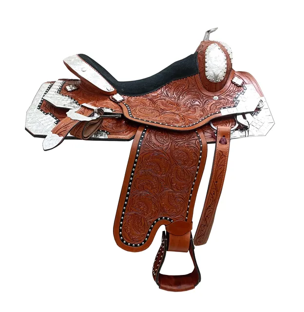 Horse Saddle 18" 10" brown