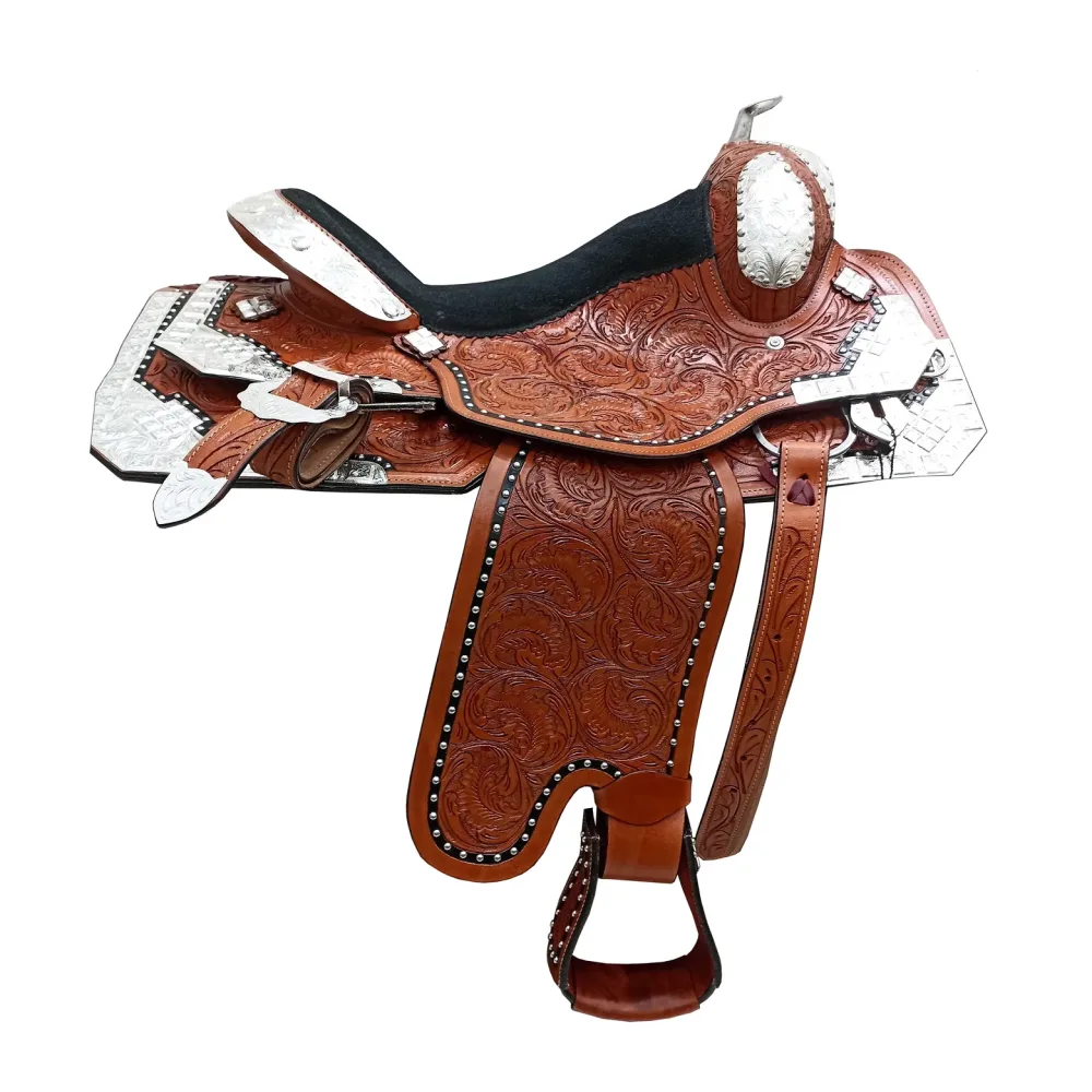 Horse Saddle 18" 10" brown