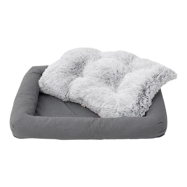 Bed 34 in gray 34 inch