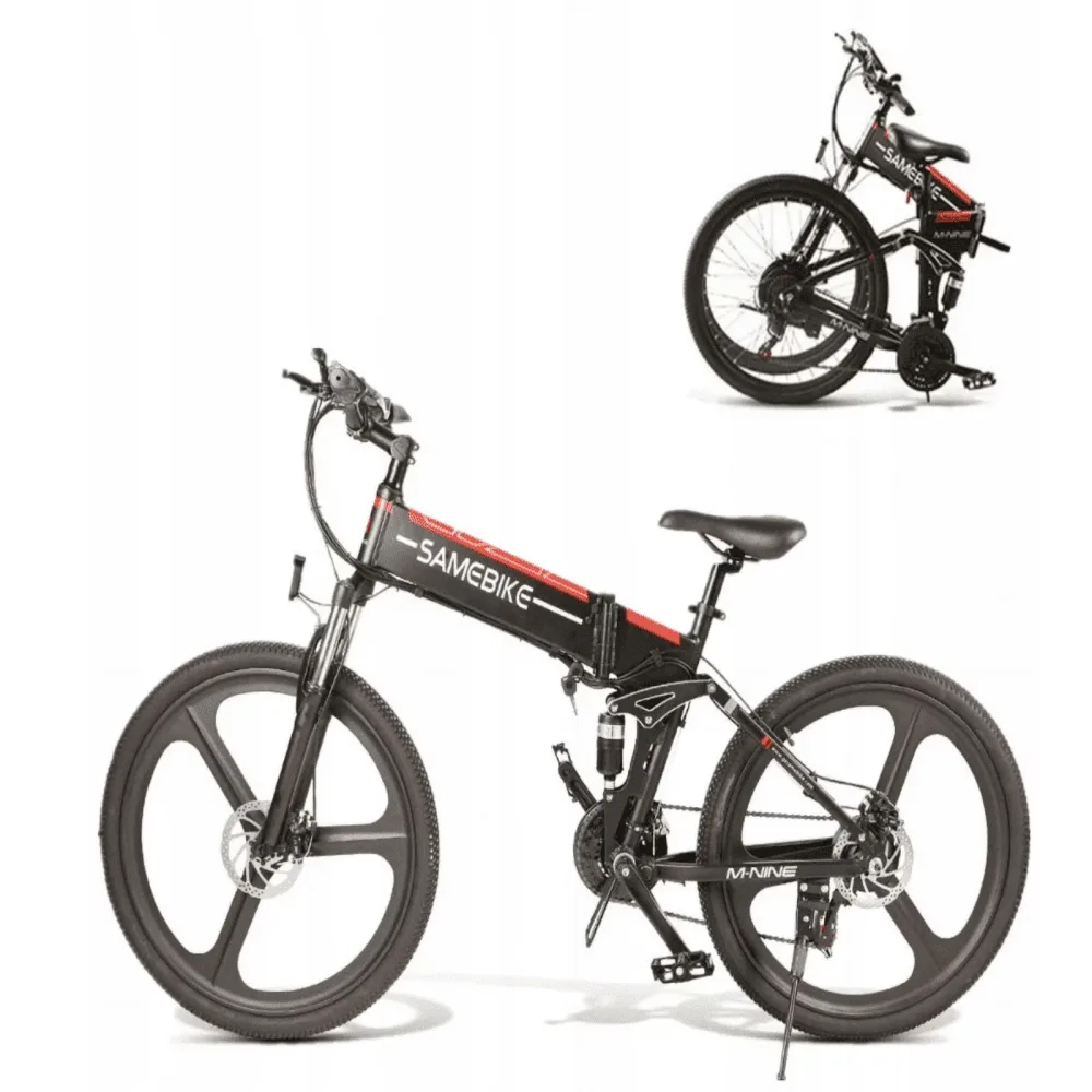 Folding Electric 26 inch black