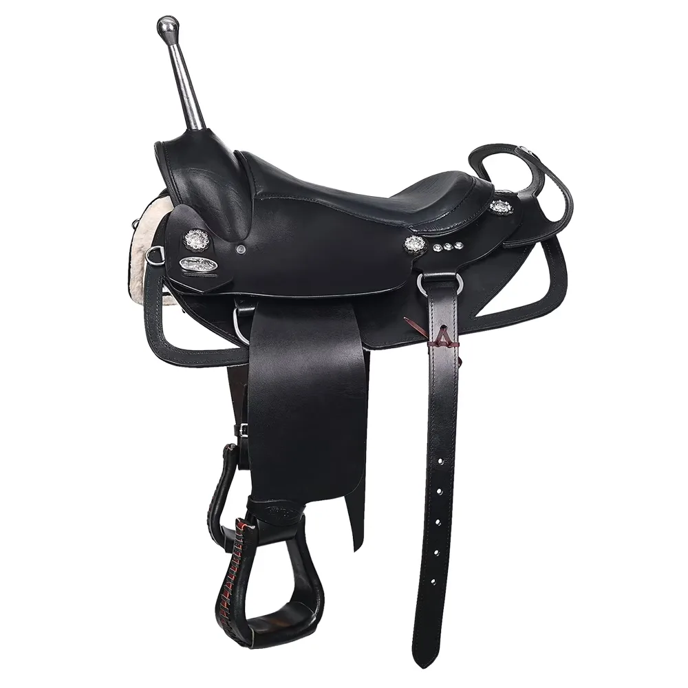 Saddle 16" black