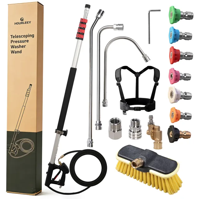Power Washer 24 ft telescoping adjustable