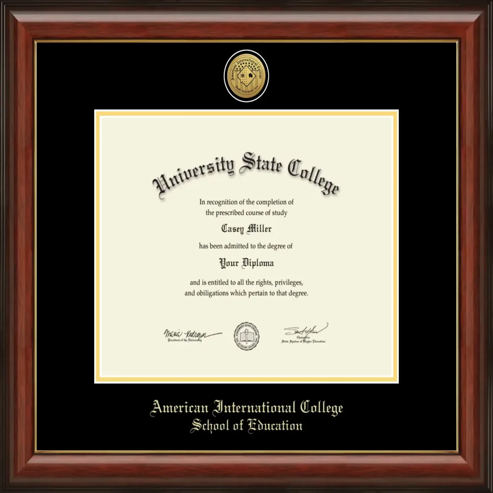Diploma Frame 13" 10" 21.25"