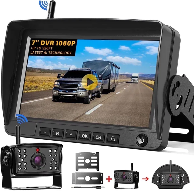 Truck 7 inch wireless 36 feet