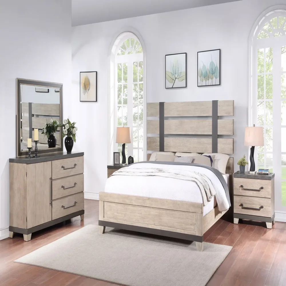 Panel Bed 80.6" 87" 65"