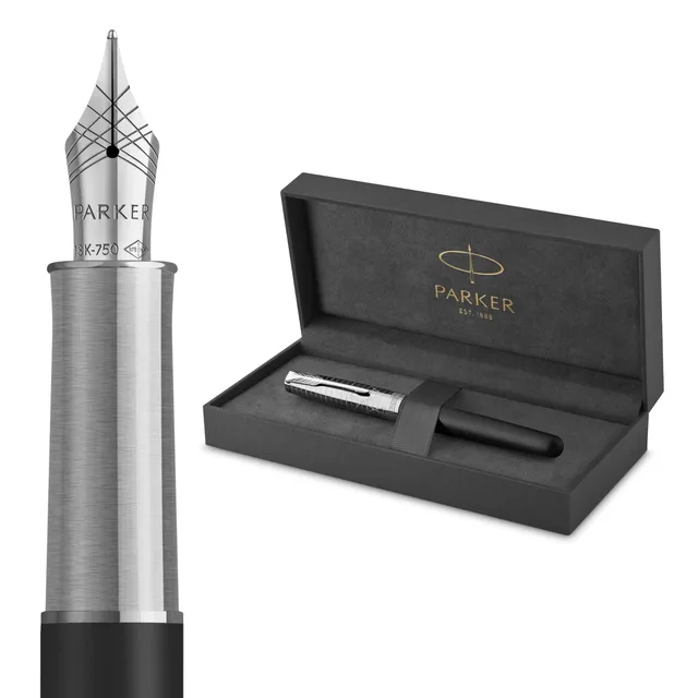Fountain Pen black grey