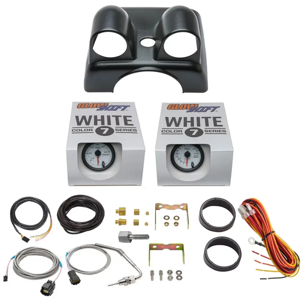 Steering Column 52mm led white
