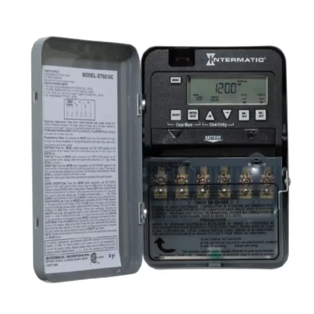 Timer gray 277v 120v