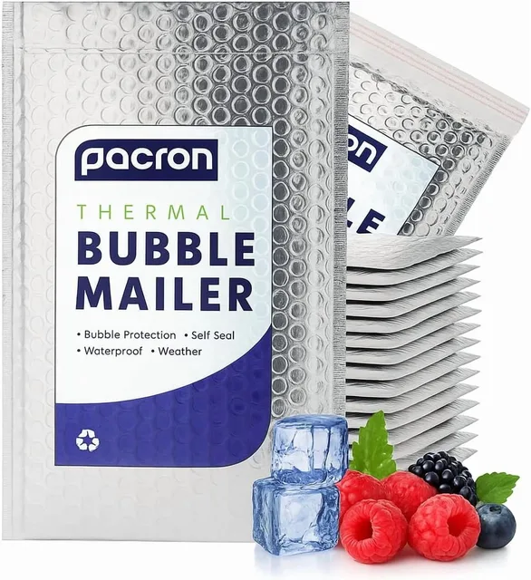 Food insulated waterproof silver