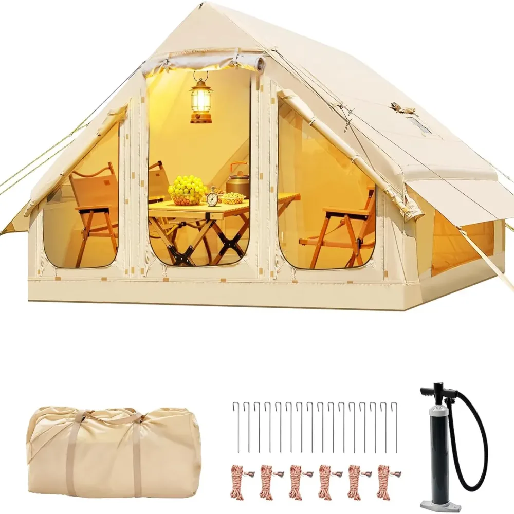 Inflatable Tent 4-6 person waterproof windproof