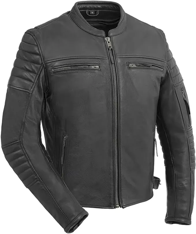 Motorcycle black adjustable insulated