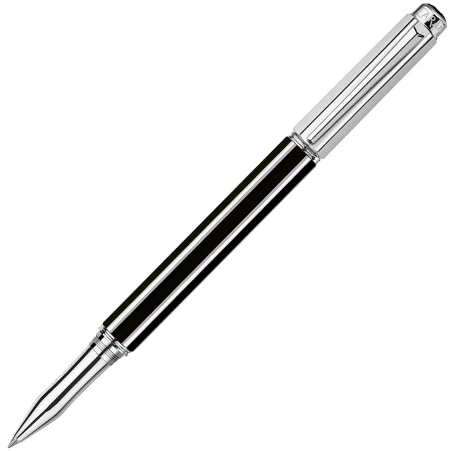 Pen silver black