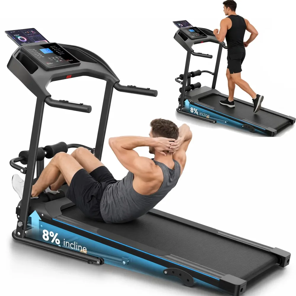 Foldable Treadmill 3.5hp 350lbs
