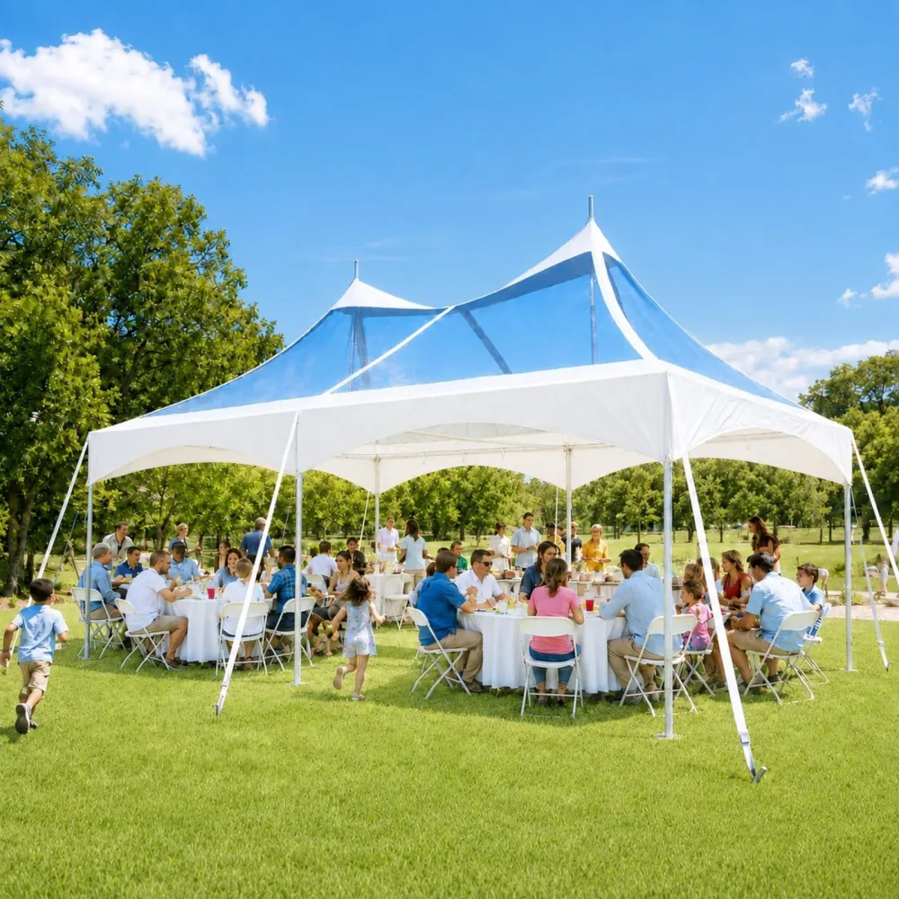 Party Tent waterproof 16 oz 2.5 inch