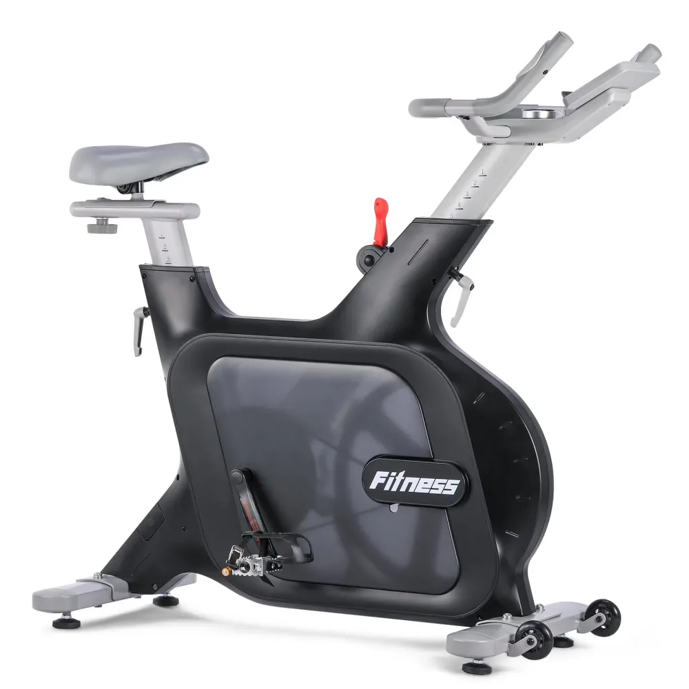 Stationary Bike led white black