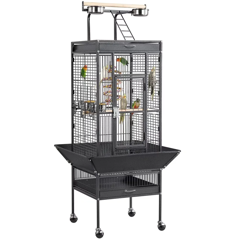Metal Bird 61.5" black 8"