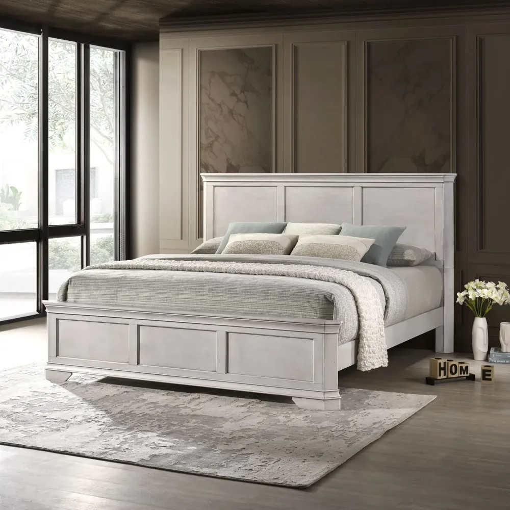 Roundhill Furniture white 85.8" 88.1"