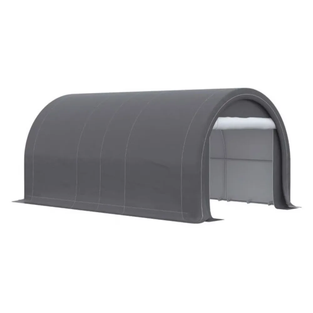 Carport portable waterproof gray