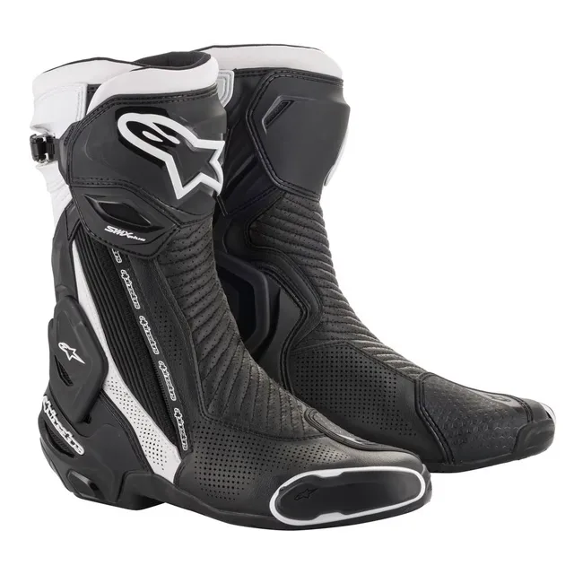 Mens Motorcycle black white adjustable