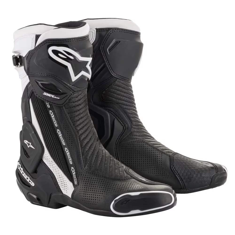 Mens Motorcycle black white adjustable
