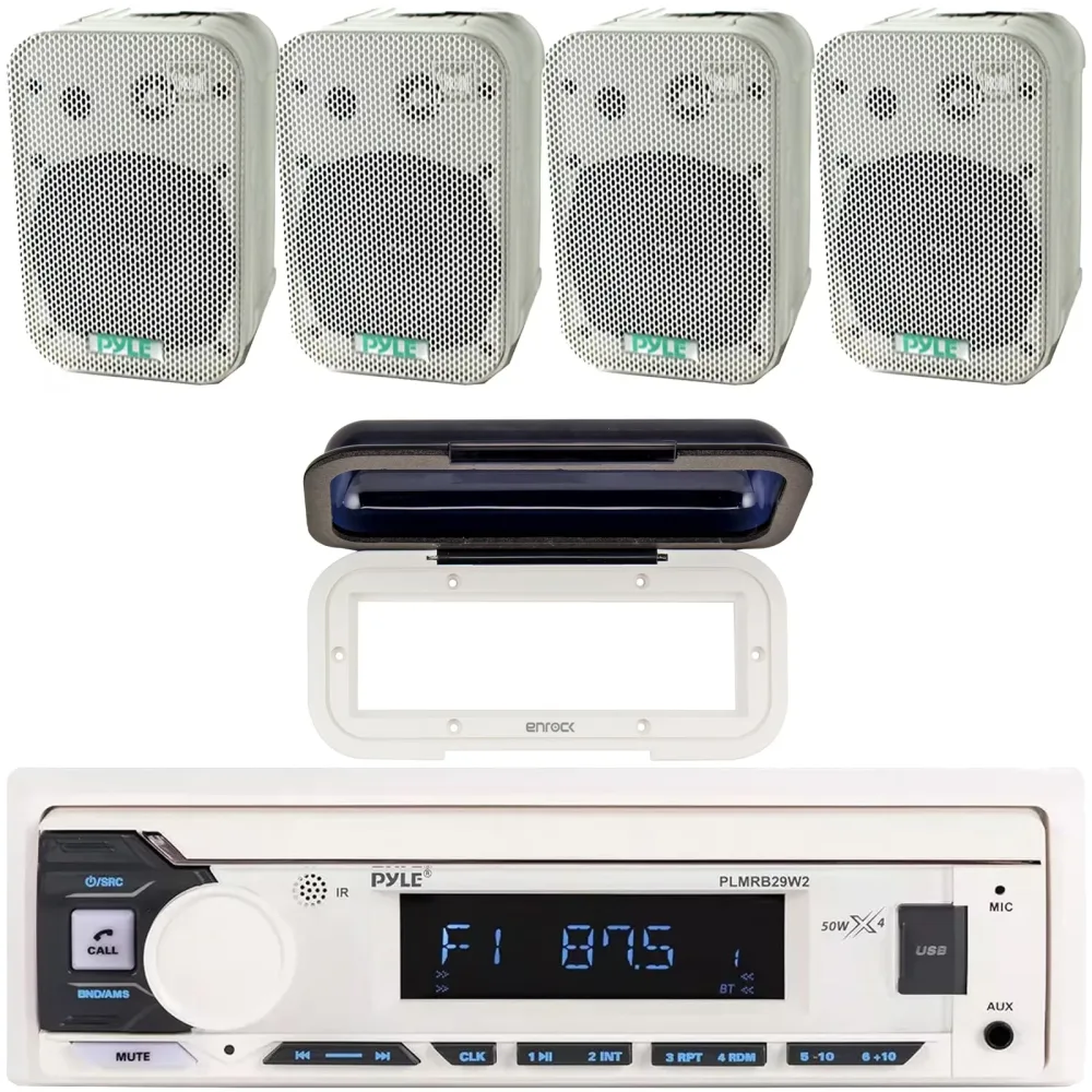 In-dash Stereo 5.25" 400 watt bluetooth