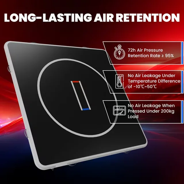 Training Mats foldable black 600w