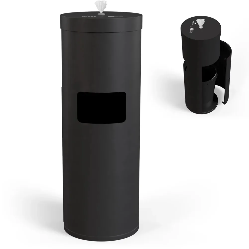 Dispenser black 39 inches 14 inches