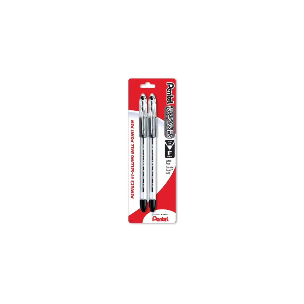 Ballpoint Pen 0.7 mm 2 pack black