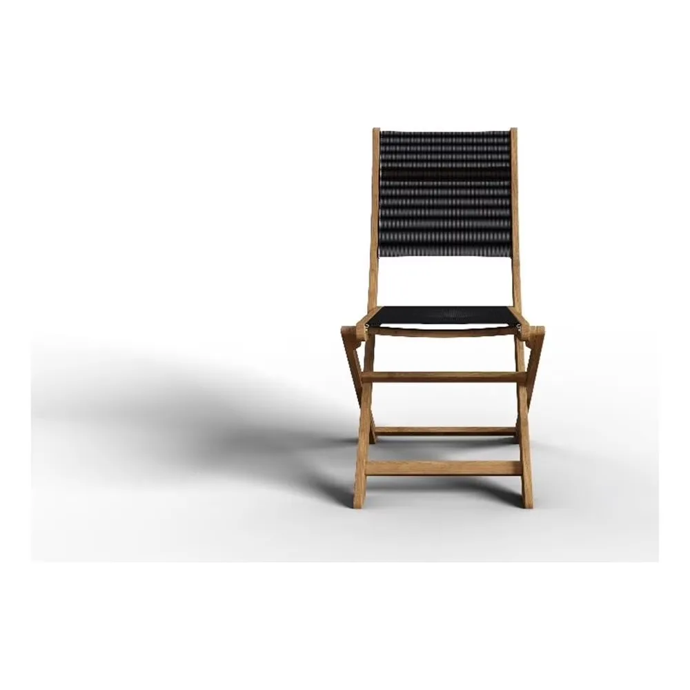 Folding Chair black 18.75"
