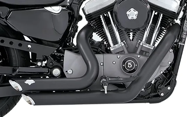 Motorcycle Parts black 1.75" 8"