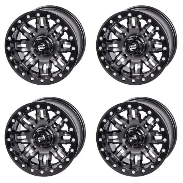 Beadlock Wheel 4 pack black 10mm