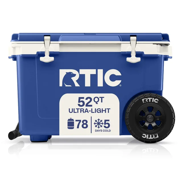 Chest Cooler white 2.5" 52 quart