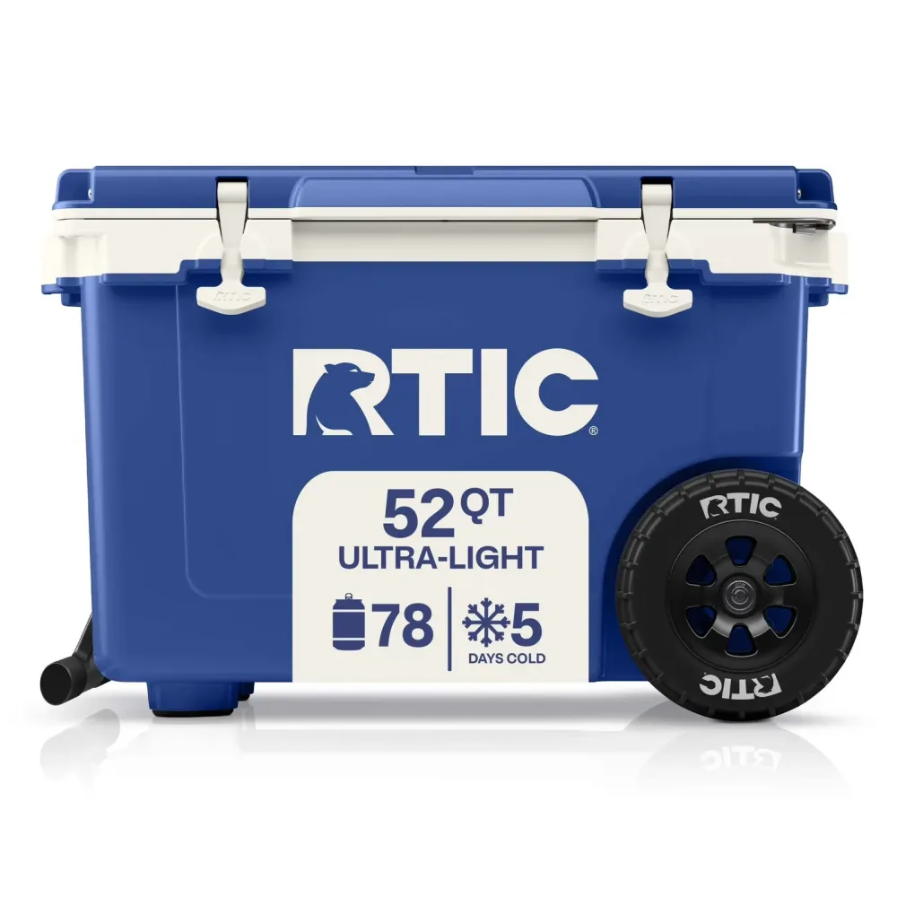 Chest Cooler white 2.5" 52 quart