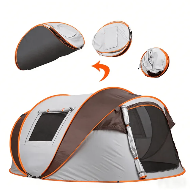 Tent 3-4 person waterproof 47.24 inch