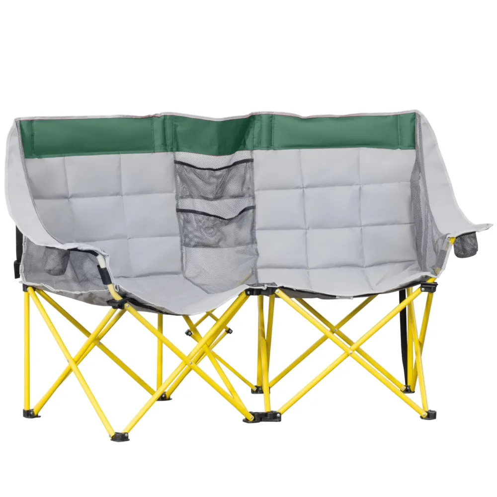 Camping Chair folding green gray