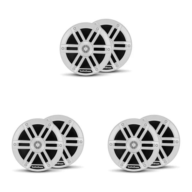 Audio Upgrade 6.5" 6 pack white