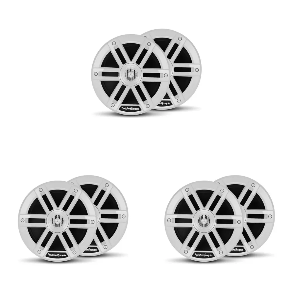 Audio Upgrade 6.5" 6 pack white
