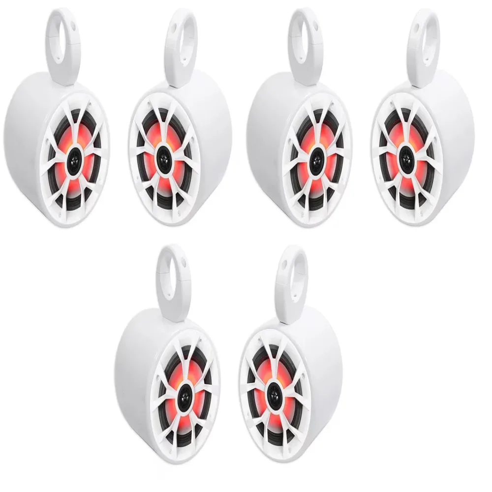 Speaker Pods 6.5 in led waterproof