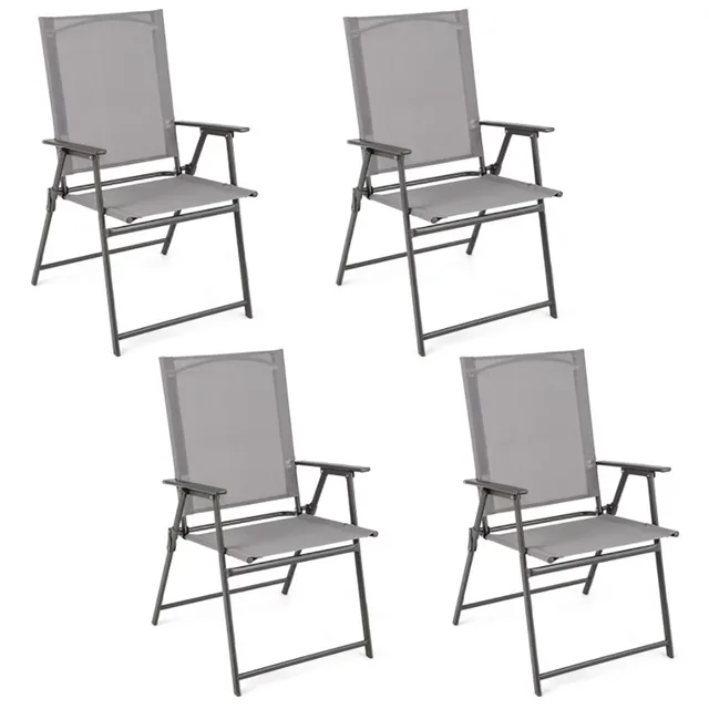 Folding Chair portable gray