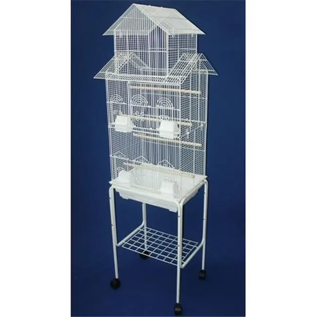 Bird Cage white 0.38" 42"