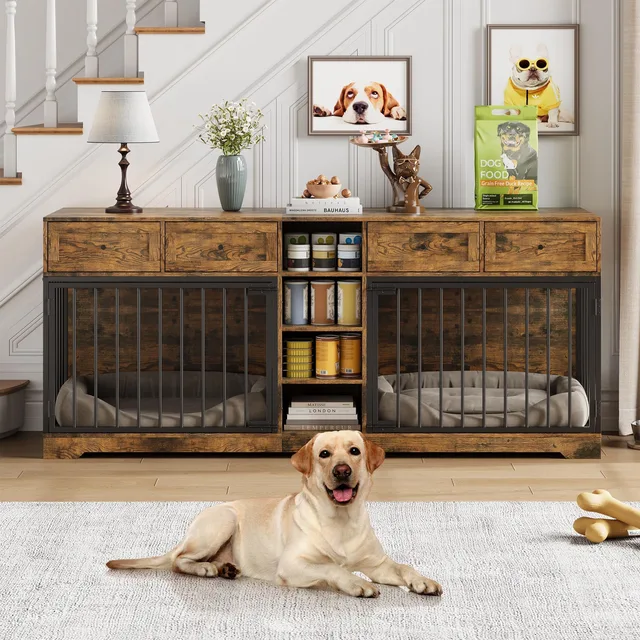 Dog Crate brown 35" 20"