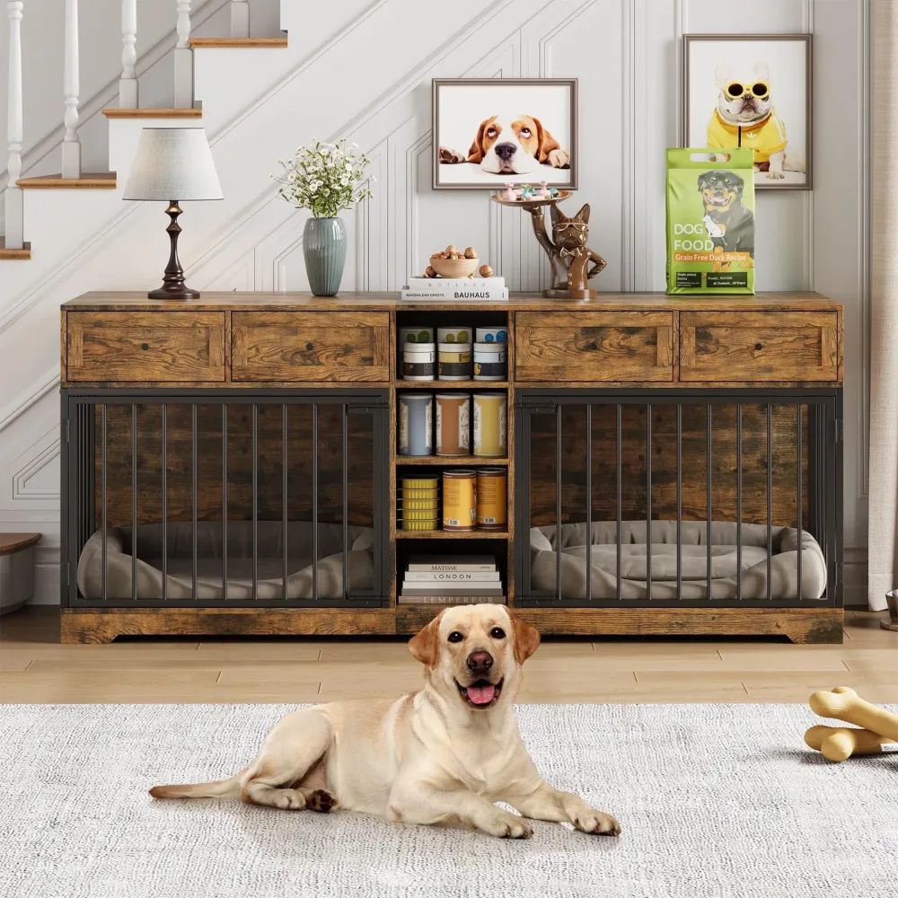 Dog Crate brown 35" 20"