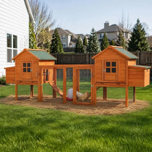 Chicken Coop brown waterproof