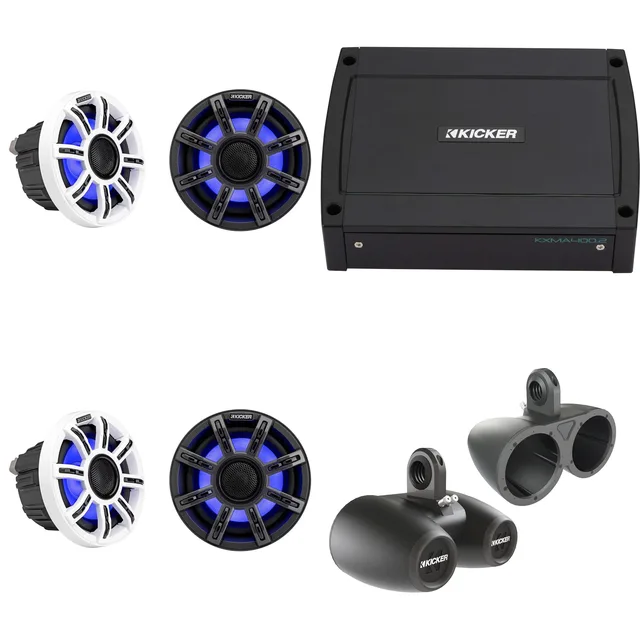 Audio Components 6.5" 2 pair black