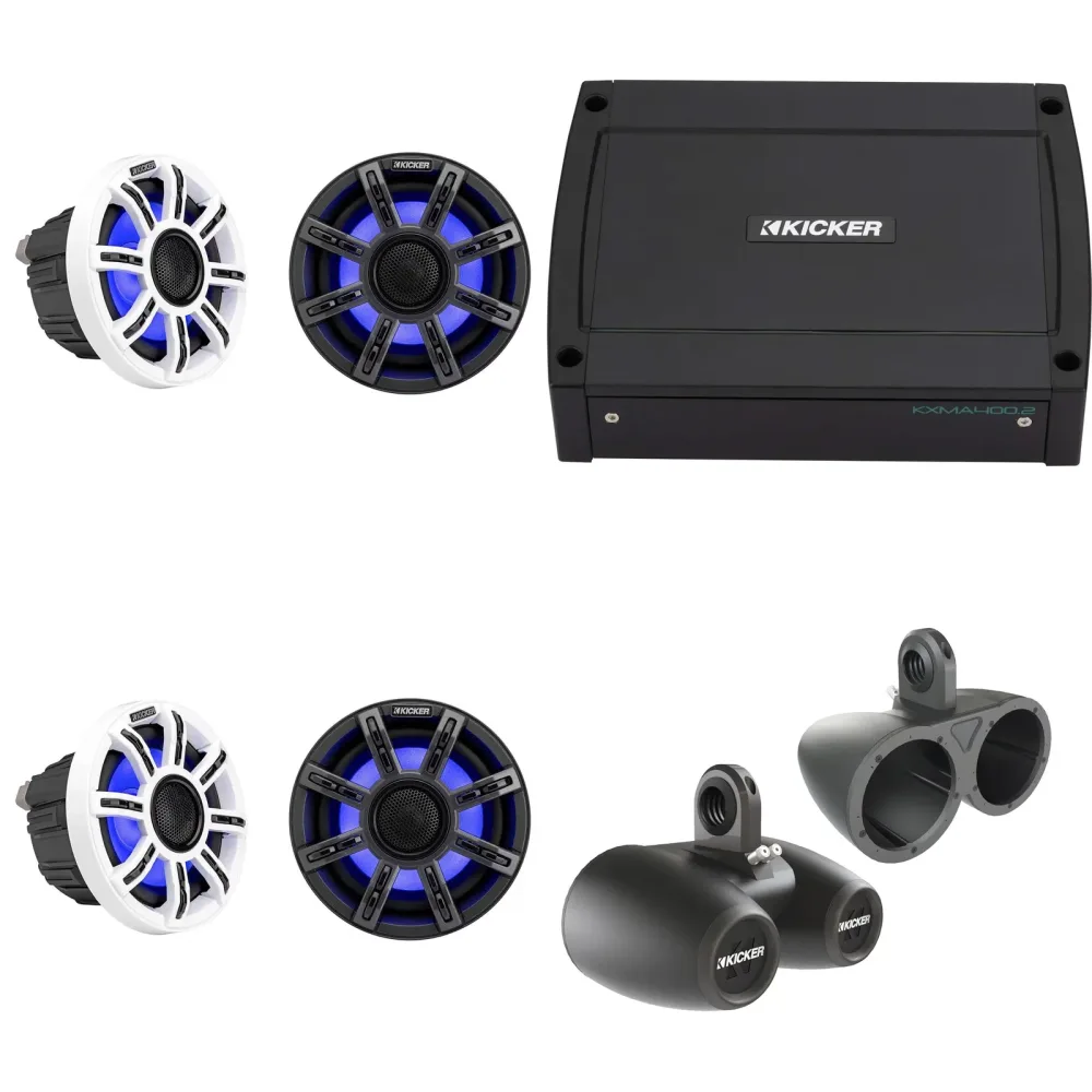 Audio Components 6.5" 2 pair black