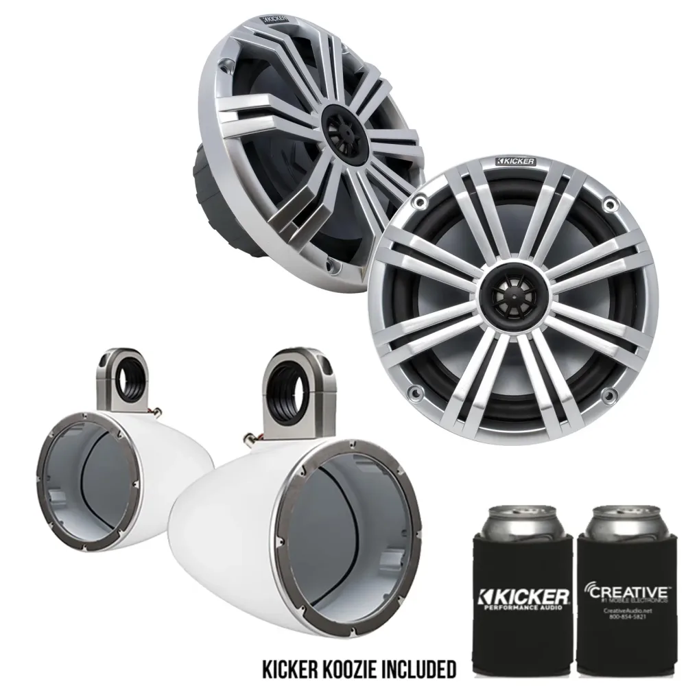 Speaker 8" led white